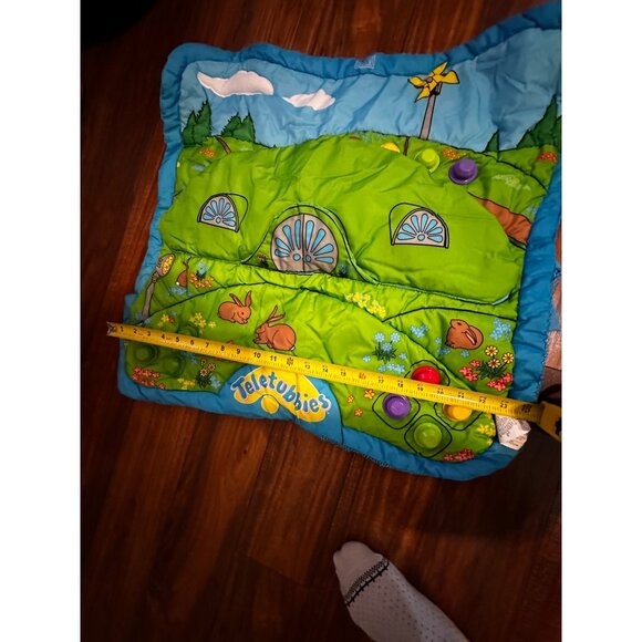 Teletubbies Vtg Mega Bloks INDOOR Play Mat and blocks 24” RARE 1999 Noo-no READ - Picture 11 of 16